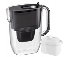 Vandens filtravimo ąsotis Aquaphor Fresh MFP+, 3,2l, juodas