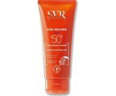 SVR SVR, Sun Secure Lait, Biologiškai skaidus drėkinamasis apsauginis pienas SPF 50+, 100 ml - Ilgas galiojimo laikas!