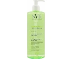 Svr Sebiaclear Eau Micellaire matinio efekto micelinis vanduo riebiai ir probleminei odai 400ml