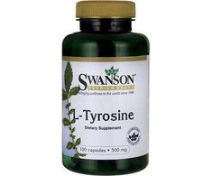 Swanson L-TIROZINAS 500mg – 100 kapsulių