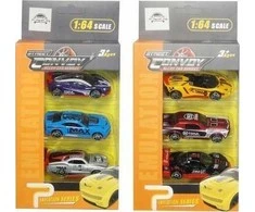 Swede 3 sportinių automobilių rinkinys MIX