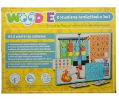 Swede *****Medinė dėlionė 3in1 Woodie U1271 04977