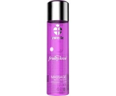 Swede Fruity Love Massage Lotion Sweet Raspberry Rhubarb 120ml Vegan