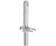 Vikan Sweeping tray, Vikan, baltas, aluminum/PP, with long handle
