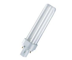 18W lemputė OSRAM DULUX D 830, G24d-2, 3000K