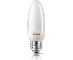 Philips kompaktinė fluorescencinė lempa SOFTONE CANDLE 8W E27 929689119302