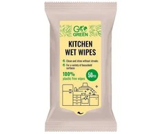 Swirl® Gogreen Drėgnos servetėlės ​​virtuvei 50 vnt.