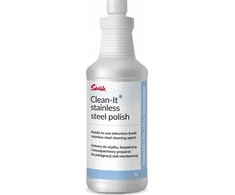 Swish STAINLESS STEEL POLISH clean-it - 1 l valymo priemonė, skirta nerūdijančio plieno paviršiams poliruoti ir konservuoti, pagaminta aliejaus pagrindu, bezzapachowy