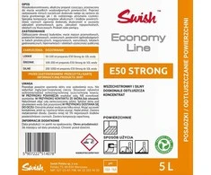 Swish SWISH E50 STRONG - Koncentruota valymo priemonė paviršiams plauti ir nuriebalinti, 5 l