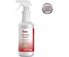Swish Swish Sani Foam - paruoštos naudoti valymo putos sanitariniams paviršiams ir įrangai