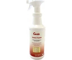 Swish Swish Sani Foam - paruoštos naudoti valymo putos sanitariniams paviršiams ir įrangai
