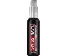 Swiss Navy Premium – Silikoninis analinis lubrikantas – 2 fl uncijos / 59 ml