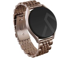 BURGA metalinė apyrankė „Chic Royal“ universali 22 mm laikrodžiams (rožinio aukso spalvos)