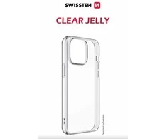 „Swissten“ skaidrus želė dėklas, skirtas „Apple iPhone 16e“ – permatomas