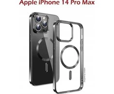 Swissten Clear Jelly Magstick metalinis dėklas, skirtas Apple iPhone 14 Pro Max