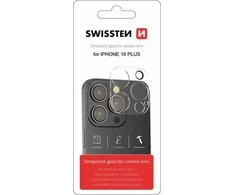 Swissten grūdintas stiklas fotoaparato objektyvui, skirtas Apple iPhone 16 Plus