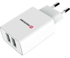 Swissten įkroviklis 2x USB-A 2.1 A (22053000)