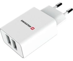 Swissten įkroviklis 2x USB-A 2.1 A (22055000)
