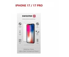 „Swissten“ itin plonas grūdintas stiklas, skirtas „Apple iPhone 17 / 17 Pro“