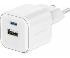 „Swissten“ kelioninis įkroviklis 12 W USB-C / USB-A
