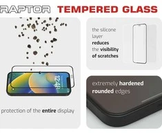 Swissten Raptor Diamond Ultra Clear 3D grūdintas stiklas, skirtas iPhone 15 Pro Max