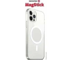 Dėklas Swissten Clear Jelly MagStick Apple iPhone 13 skaidrus