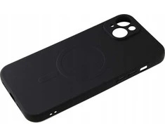 Dėklas Swissten Soft Joy Case Magstick, skirtas iPhone 15 Juodas