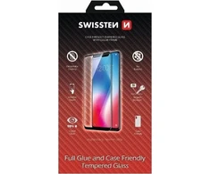 SWISSTEN FULL GLUE COLOUR FRAME CASE Draugiškas sklo pro Apple iPhone 7 &amp; 8 bílá