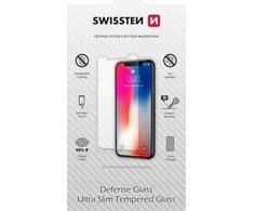 SWISSTEN Apsauginis grūdintas stiklas 2.5D, skirtas Apple iPhone 12 ir 12 Pro