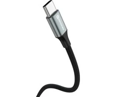 „Swissten Textile II USB - USB-C“ duomenų ir įkrovimo kabelis, 1,5 m