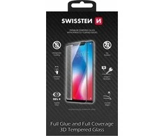 Swissten Ultra Durable Full Face grūdintas stiklas Apple iPhone 12 PRO MAX Juodas