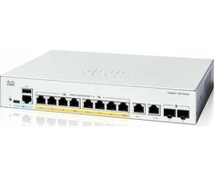 Šakotuvas Cisco CATALYST 1300 8-PORT GE POE EXT - PS 2X1G COMBO