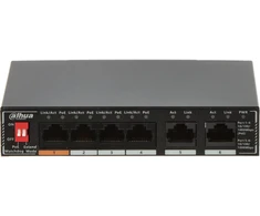 Šakotuvas SWITCH POE SG1006P 4 PRIEVADŲ DAHUA