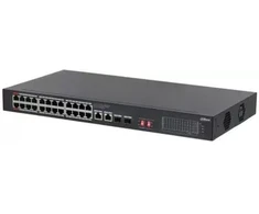 Šakotuvas Dahua Technology SWITCH POE S3228-24GT-375 24-PORTOWY + 2X UPLINK + 2X SFP DAHUA