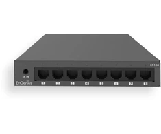 Šakotuvas Switch EnGenius ES108 łącza jungiama į tinklą Nie zarządzany Gigabit Ethernet (10/100/1000) Juodas