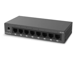 Šakotuvas Switch EnGenius ES108 łącza jungiama į tinklą Nie zarządzany Gigabit Ethernet (10/100/1000) Juodas