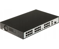 Šakotuvas Hikvision Komutatorius POE TC-P3S027 SPEC:H/2421/AT/260 24 prievadų SFP TIANDY