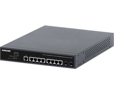 Šakotuvas Switch Intellinet 10-Port L2+ Managed PoE++ Switch 8x Gbit 2x SFP (562003)