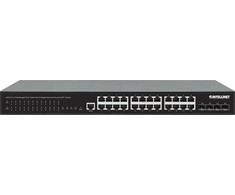 Šakotuvas „Intellinet Network Solutions“ valdomas „INTELLINET 28-P PoE+“ komutatorius, 4x10GbE, 450W