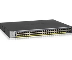 Šakotuvas NETGEAR 52 port GE POE+ Smart Managed Pro Switch su debesų valdymu ir 1 metų Insight prenumerata Gs752Tp