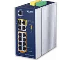 Šakotuvas Switch Planet IP30 Industrial L2+/L4 8-Port