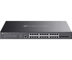 Šakotuvas TP-LINK jungiklis | SG3428XMPP Omada | Tvarkoma L2 | Montuojamas ant stovo | Gigabit Ethernet (vario) jungtys kiekis 24 | SFP+ jungtys kiekis 4 | PoE+ jungtys kiekis 16 &amp; 8x PoE++