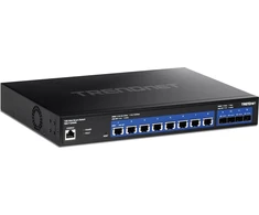 Šakotuvas Switch TRENDnet TEG-7124WS 12-Port 10G Web Smart Juodas (TEG-7124WS)