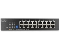 Šakotuvas Switch ZyXEL Zyxel GS1100-16S 16 port Gigabit - DIP selector Unmanaged Switch