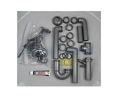 Sifonas plieninėms plautuvėms Deante ZXY_9951, Steel