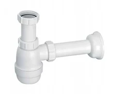 McAlpine Sifonas, butelinis, didelis, 1½ x 40 mm, be spustu