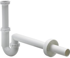 Viega izlietnes sifons, 1¼ x 32 mm, plastmasa, balts