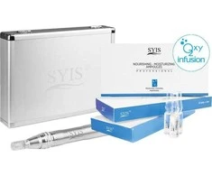 Activeshop SYIS mezopenas 05 Sidabrinis + SYIS drėkinamosios ir maitinamosios ampulės