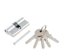 Haushalt Spynos cilindras, 60 mm, 30×30 mm, chromuotas