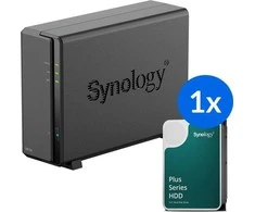 Serveris „Synology DS124“ + 1 x HAT3310-12T (1 x 12 TB)
